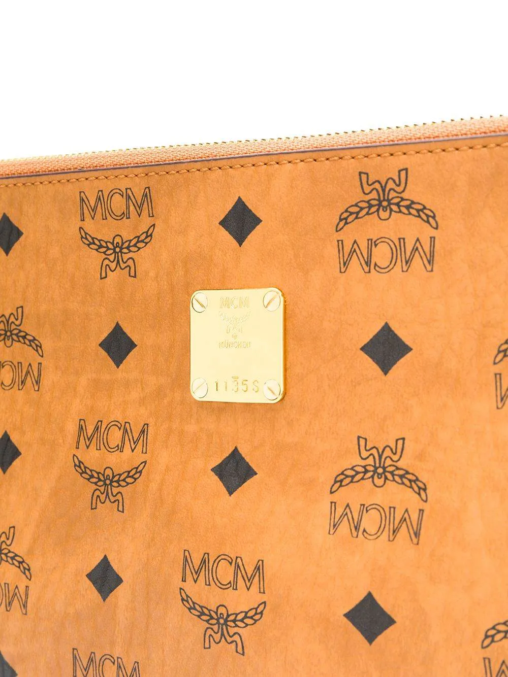 Mcm Visetos Small Clutch Bag