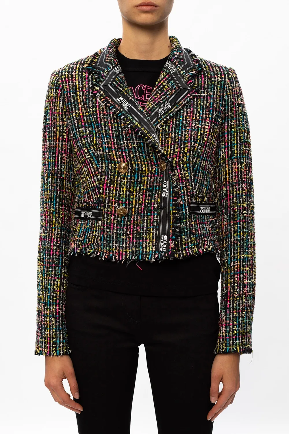 Double-Breasted Casual Jacket