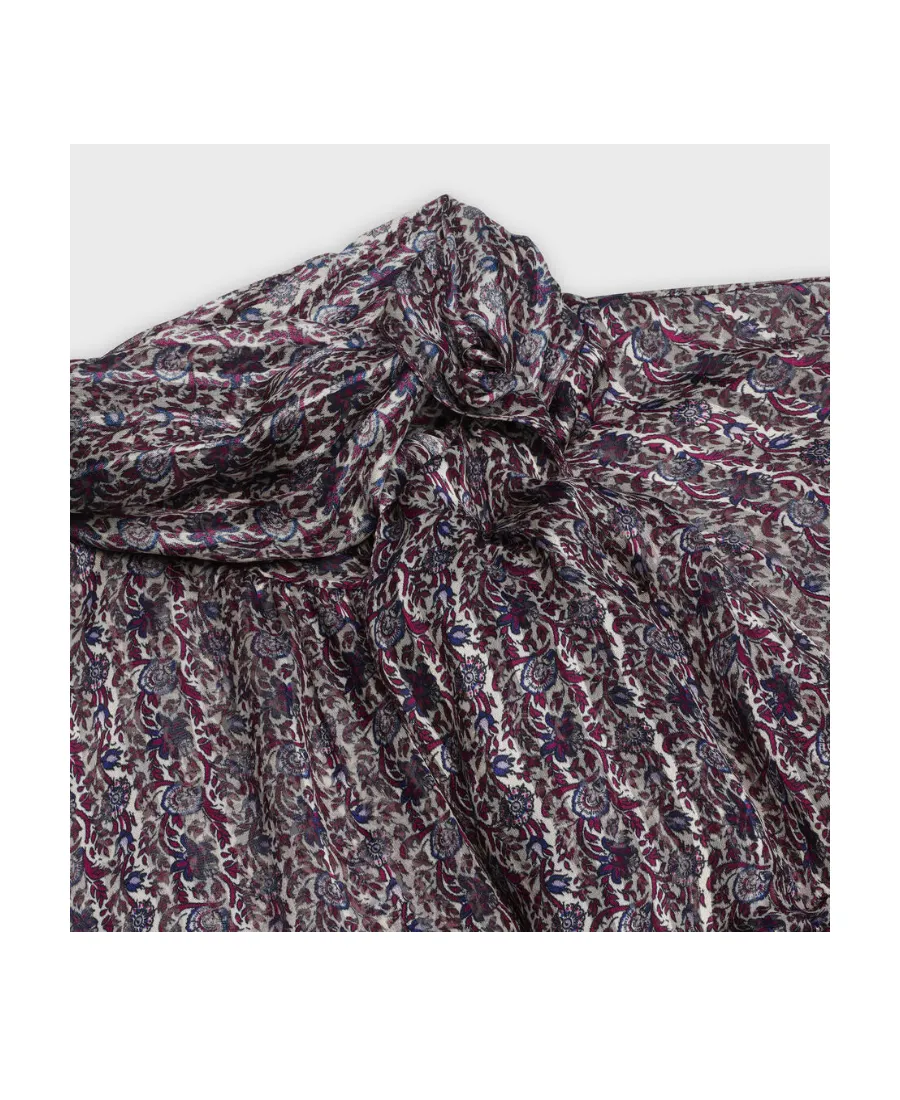 Silk Printed Blouse