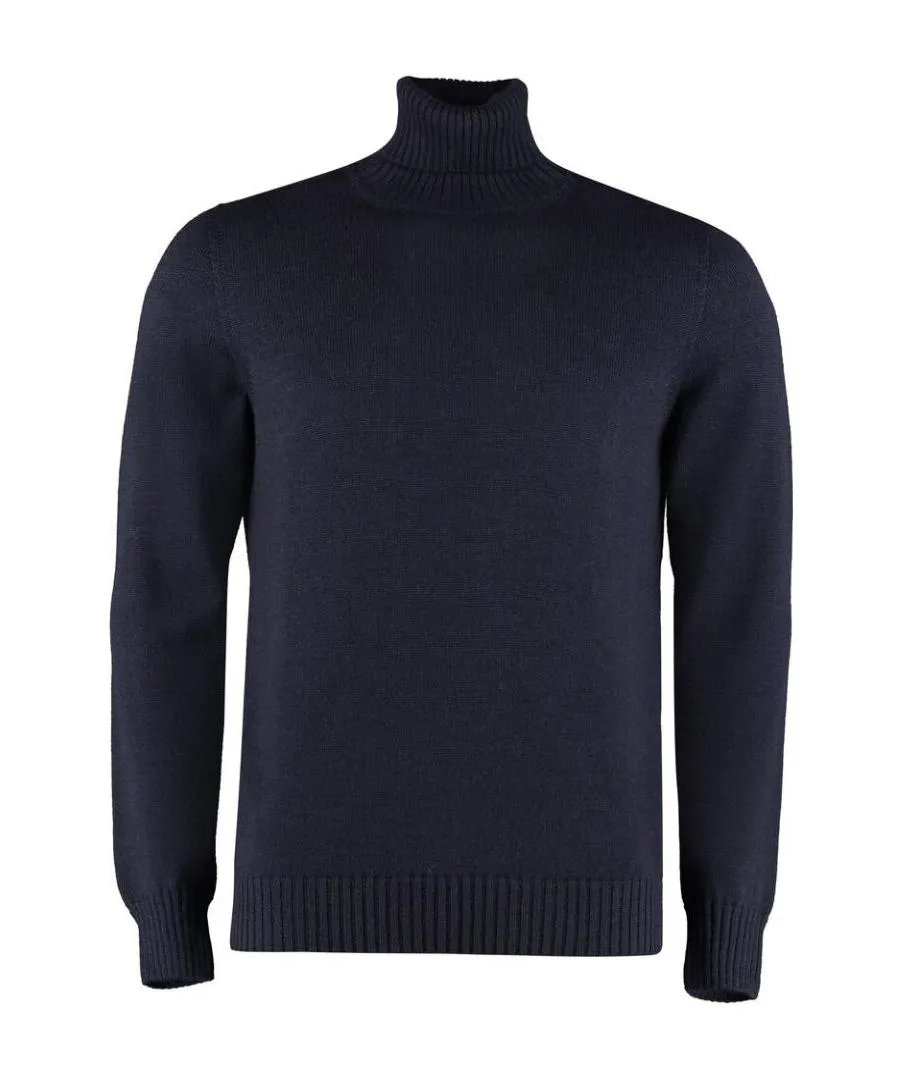 Roll-Neck Fitted Jumper