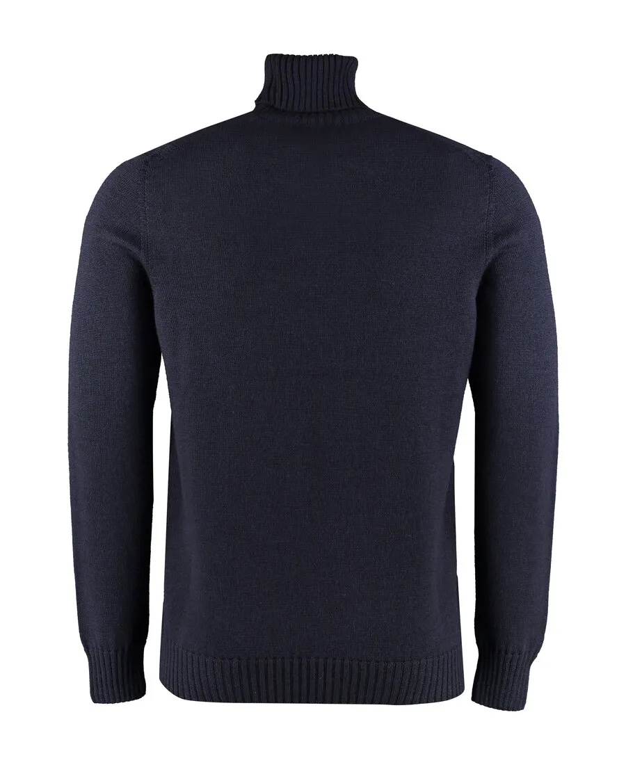 Roll-Neck Fitted Jumper