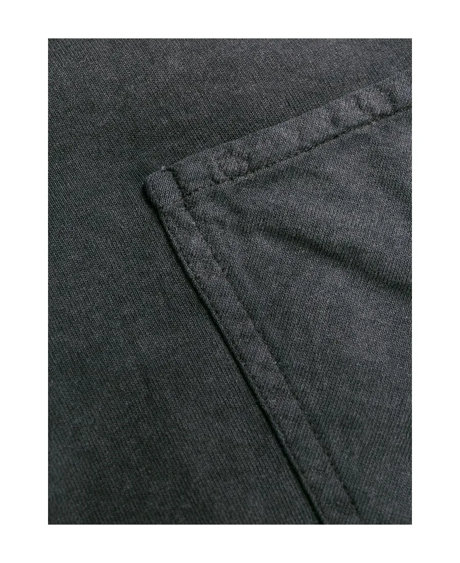 Zipper Collar Long-Sleeved T-Shirt