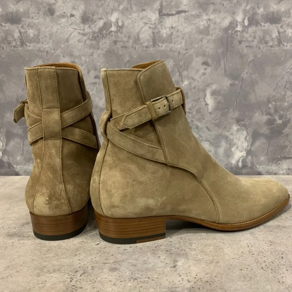 Saint Laurent Wyatt Jodhpur Boots