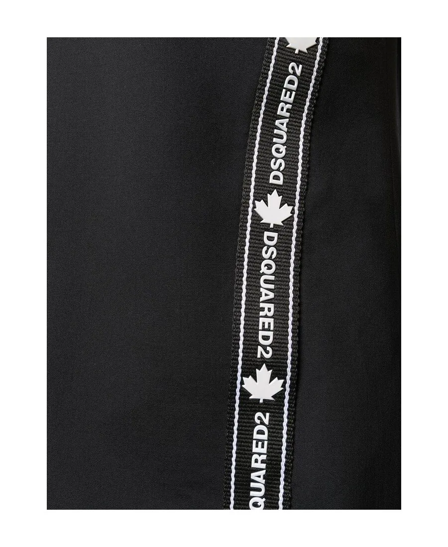 Logo Sports Virgin Wool Blend T-Shirt Dress