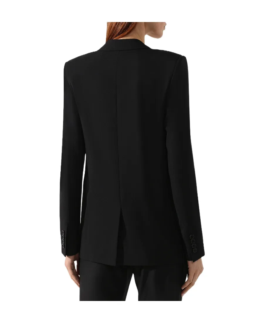 Saint Laurent Single-Breasted Long-Sleeved Blazer