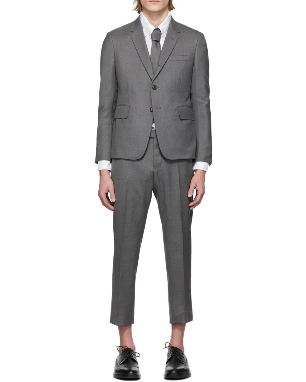 Slim-Cut Single-Breasted Suit