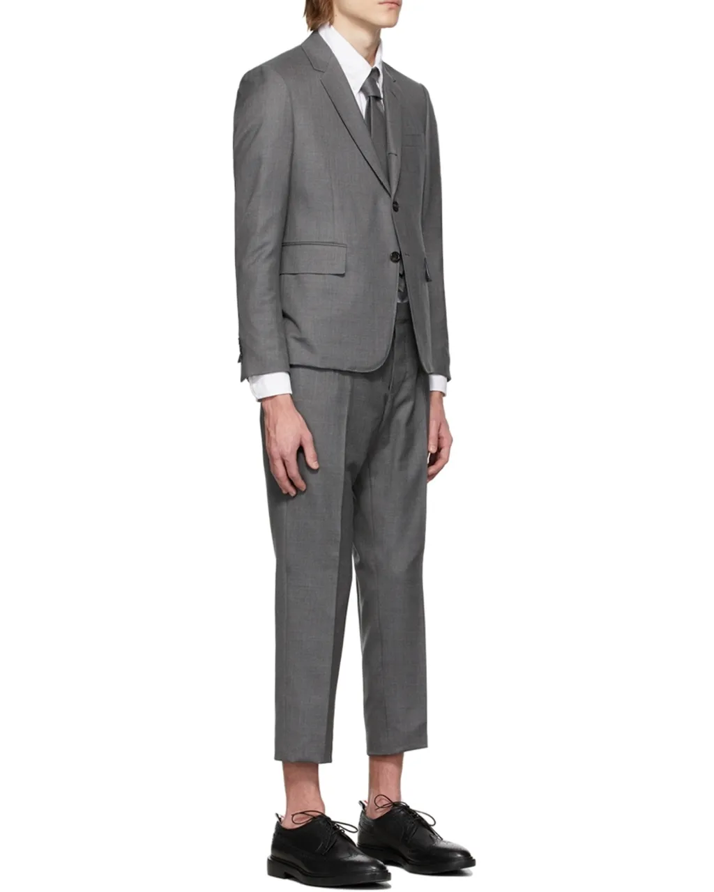Slim-Cut Single-Breasted Suit