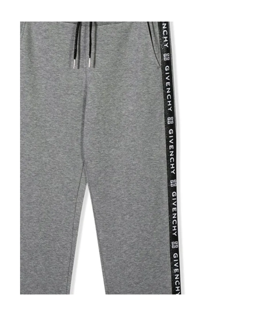Gray Logo Trousers