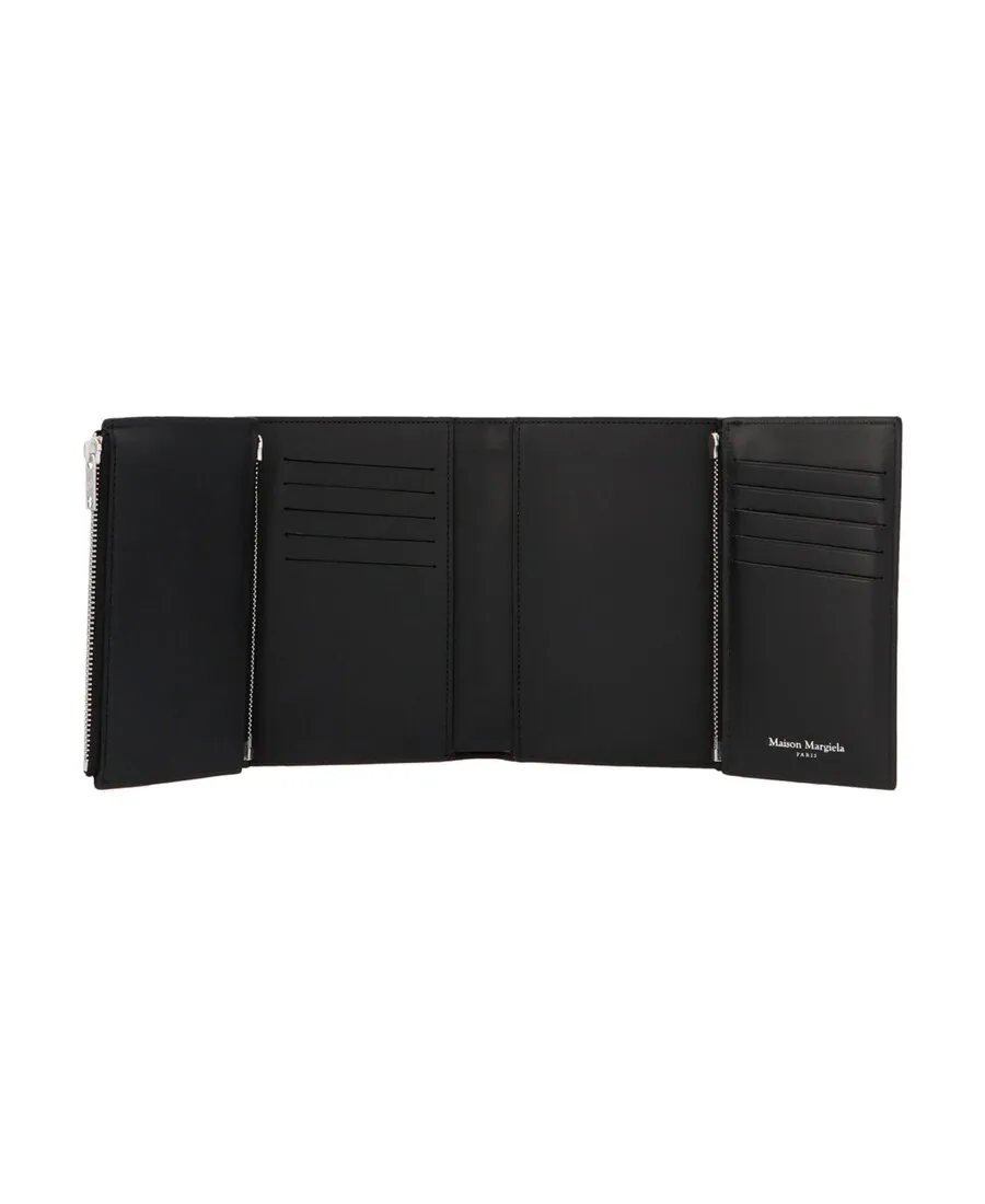 Four-Stitch Motif Wallet