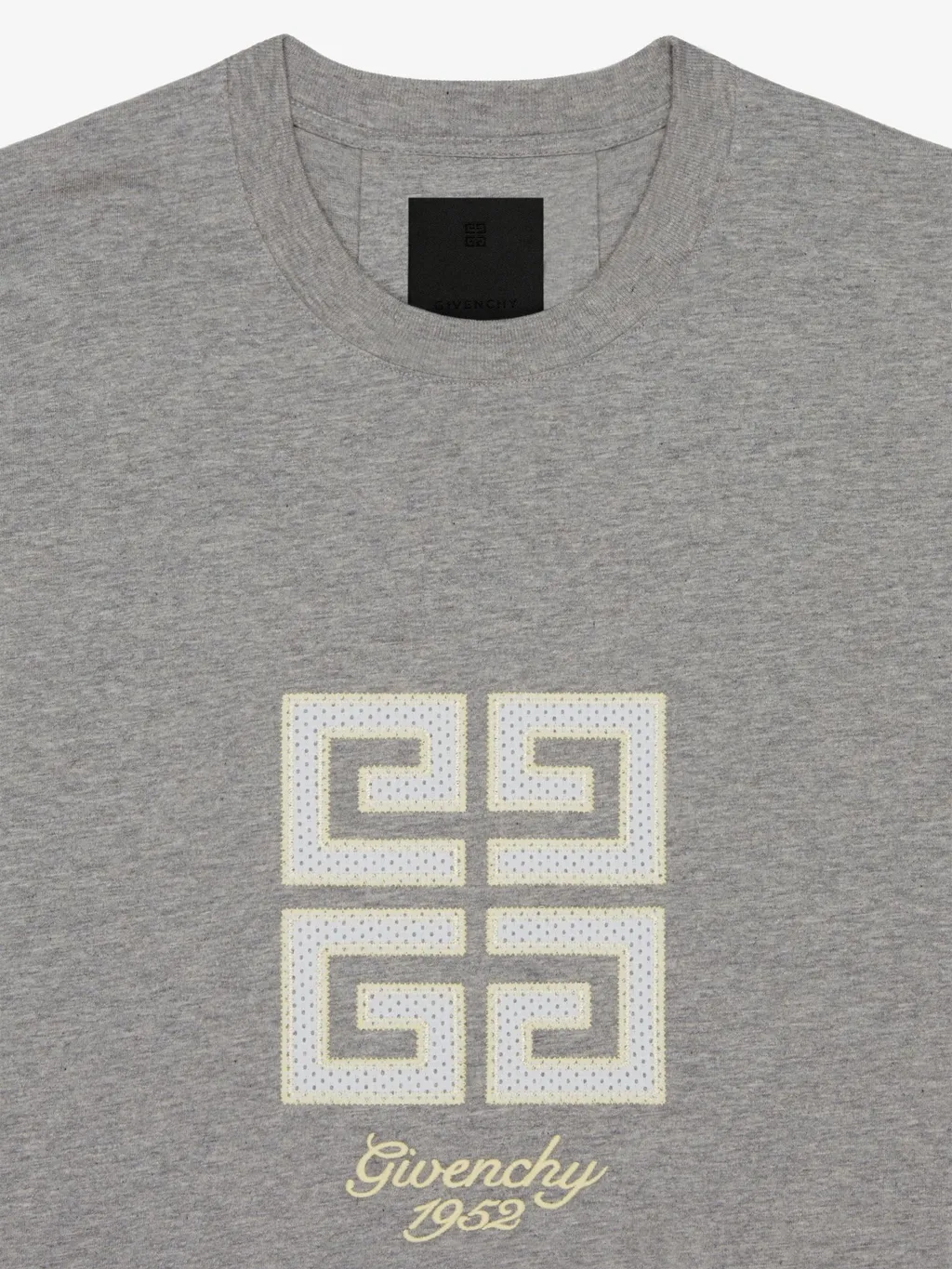 Givenchy 4G Embroidered Crewneck T-Shirt