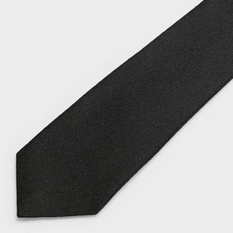 Tie In Satin-Effect Silk
