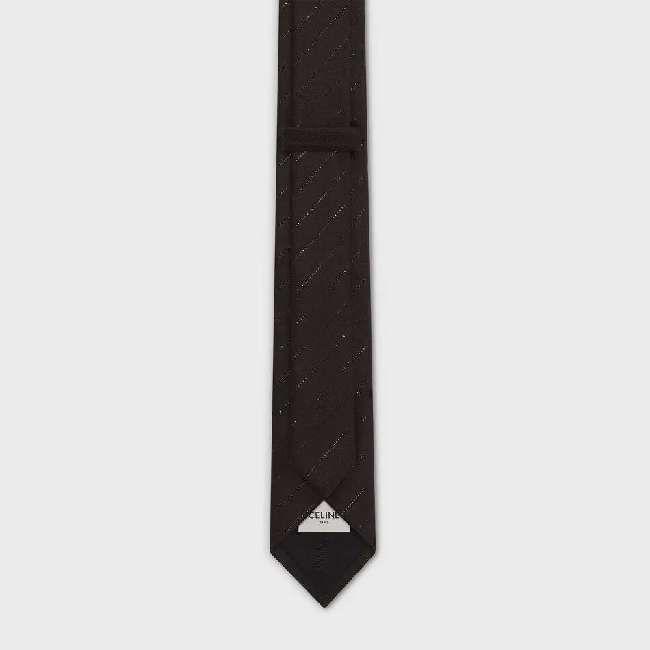 Black Jacquard Tie
