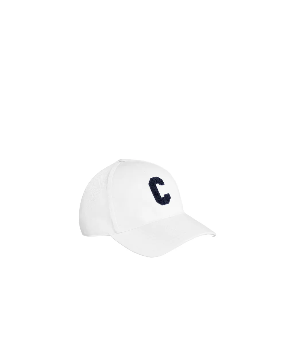 Initial Baseball Cap In Cotton