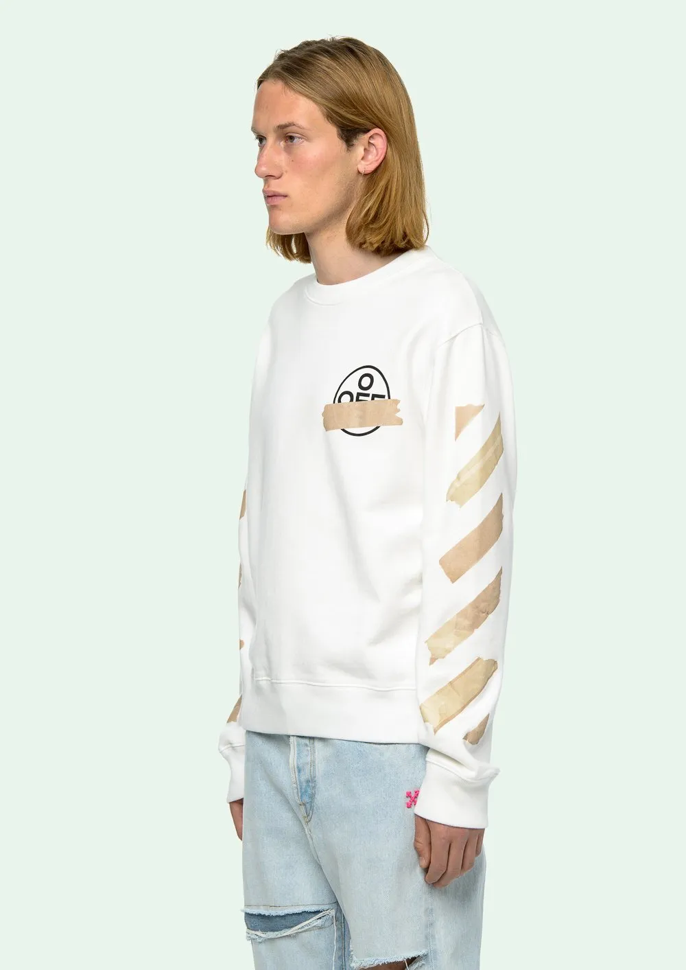Tape Arrows Crew Neck Sweatshirt
