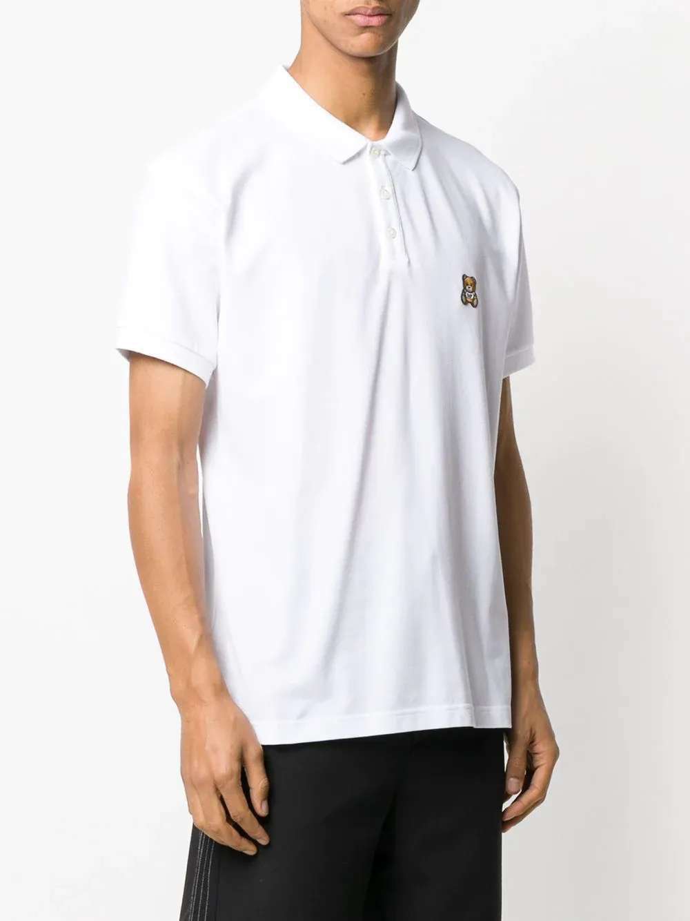 Teddy Bear Embroidered Polo Shirt