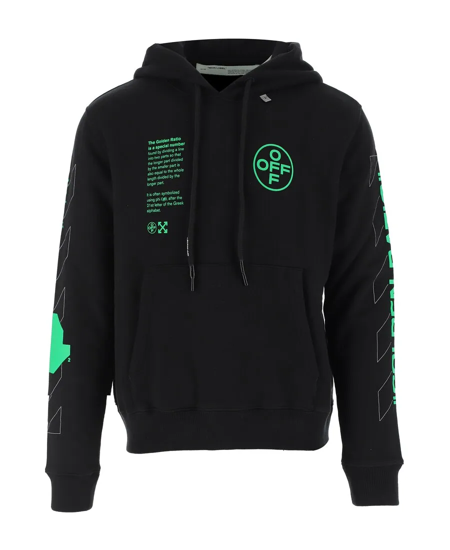 Arch Shapes Print Hoodie