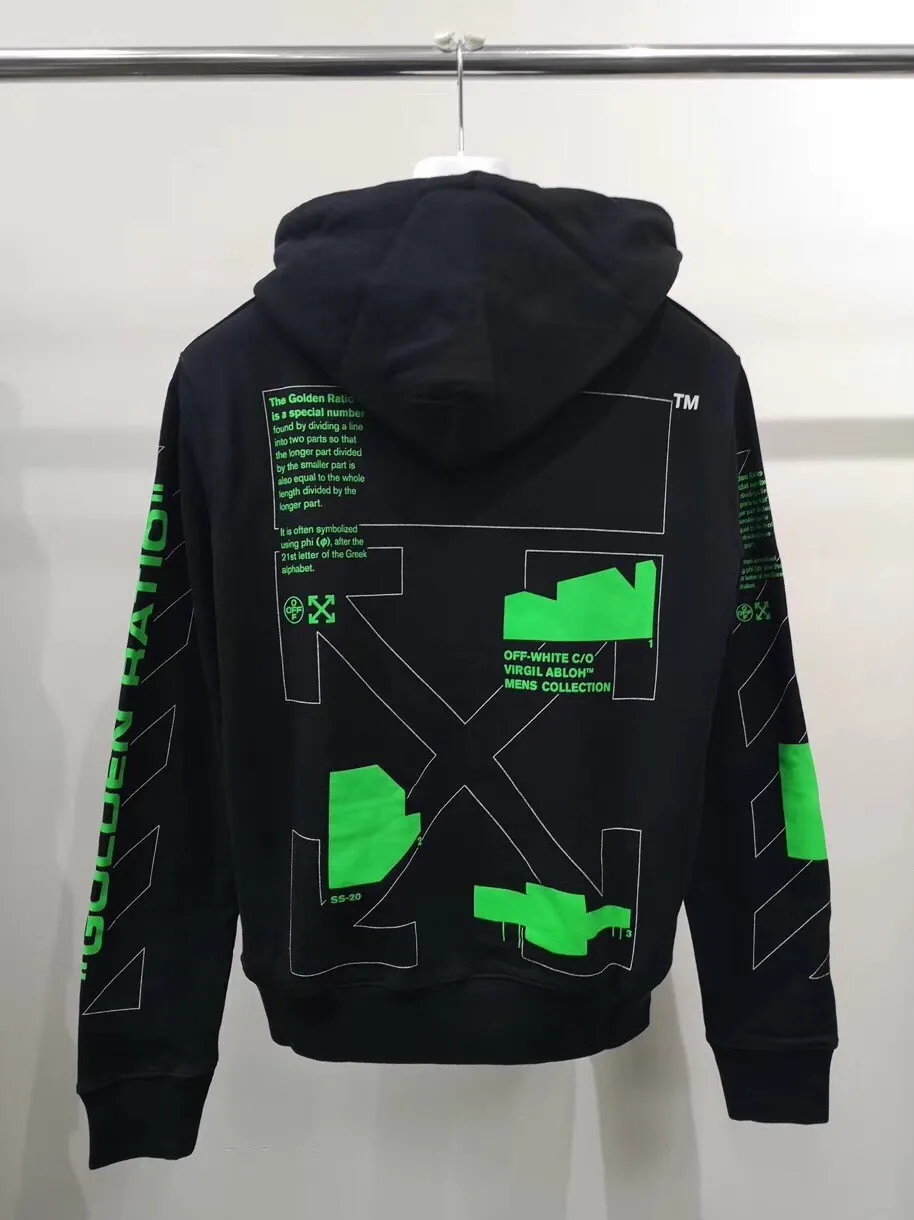 Arch Shapes Print Hoodie