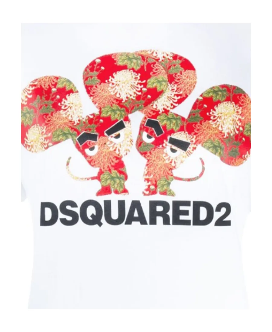 Printed Detail T-Shirt