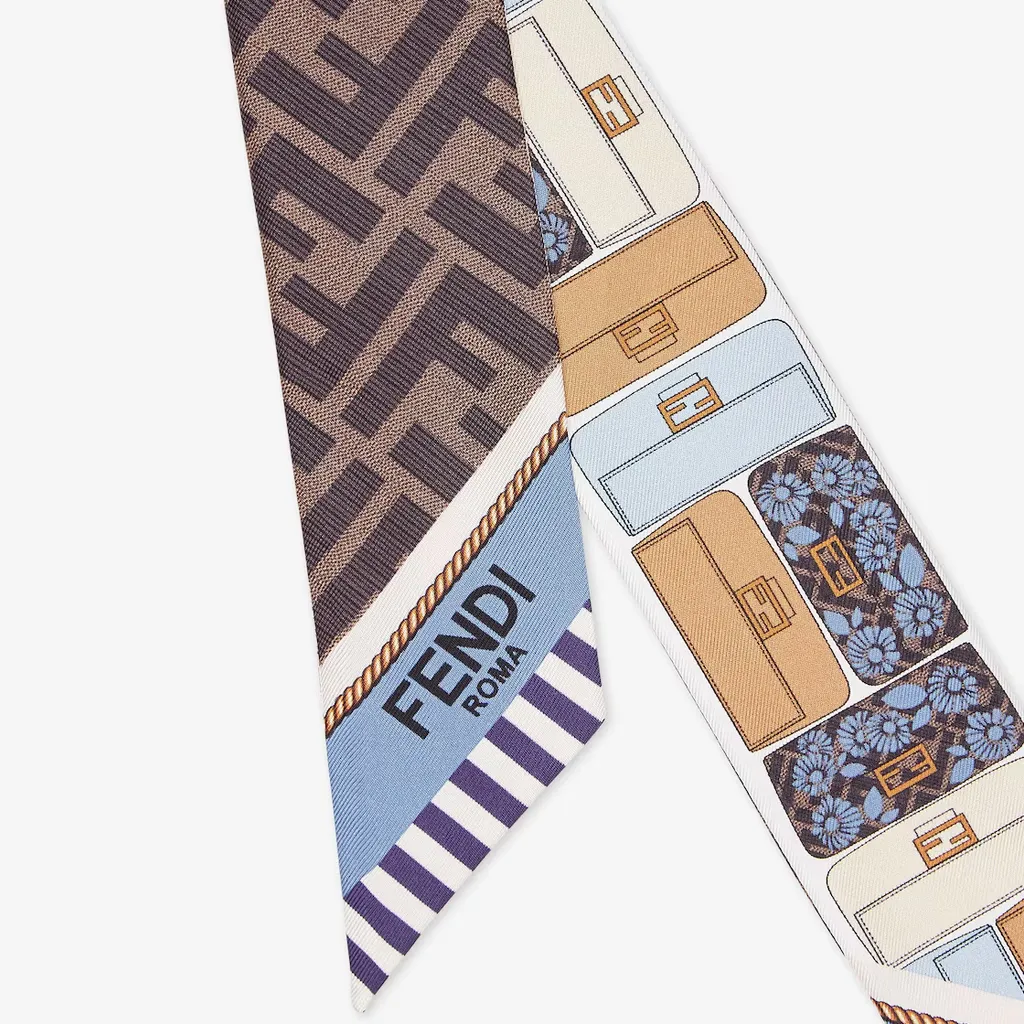 Fendi Graphic Printed Wrappy Scarf