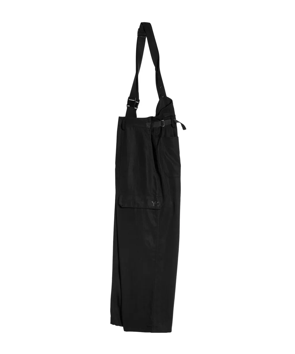 Y-3 Suspender Straight-Leg Pants