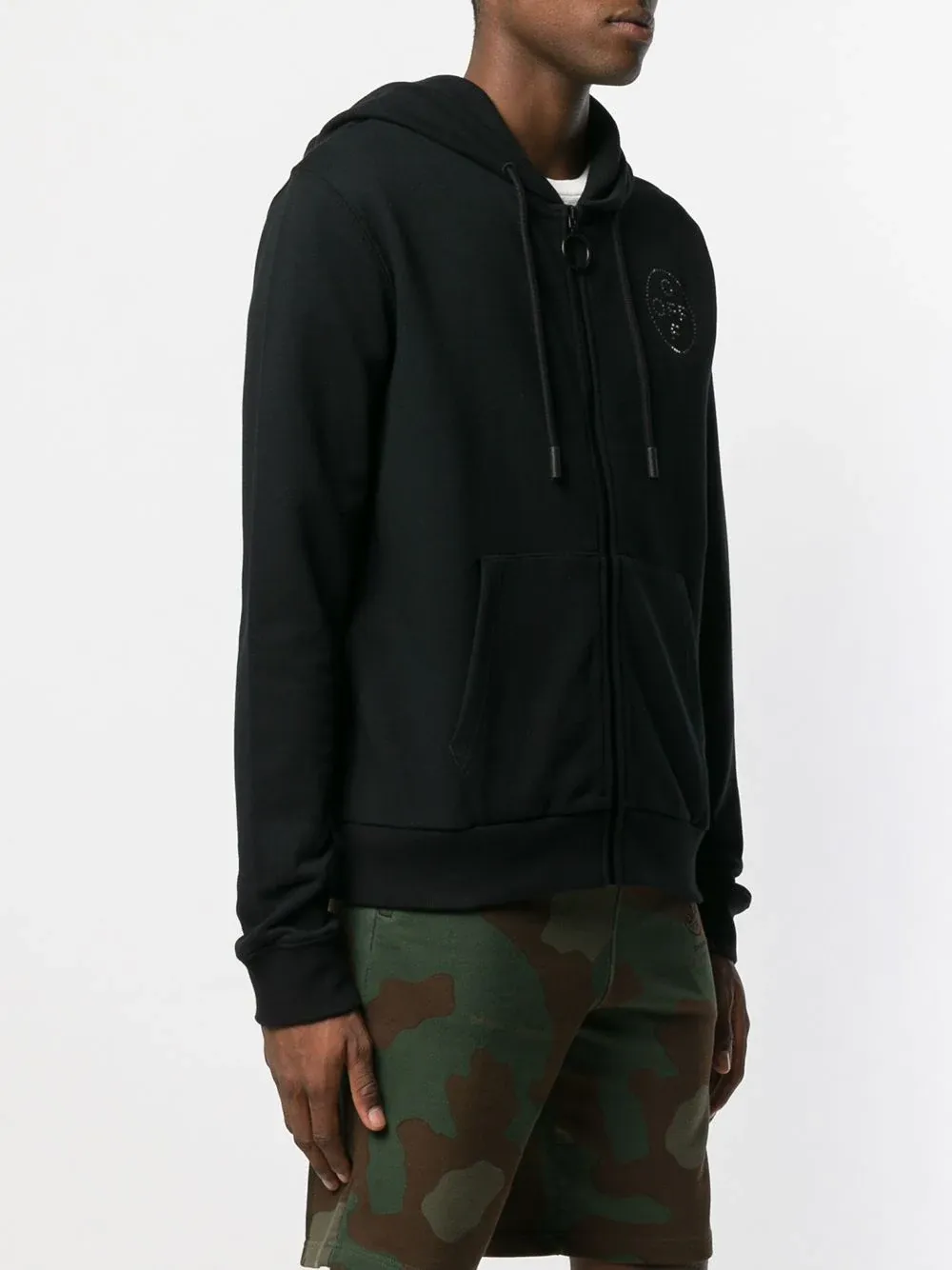 Bright Diamond Hooded Casual Jacket