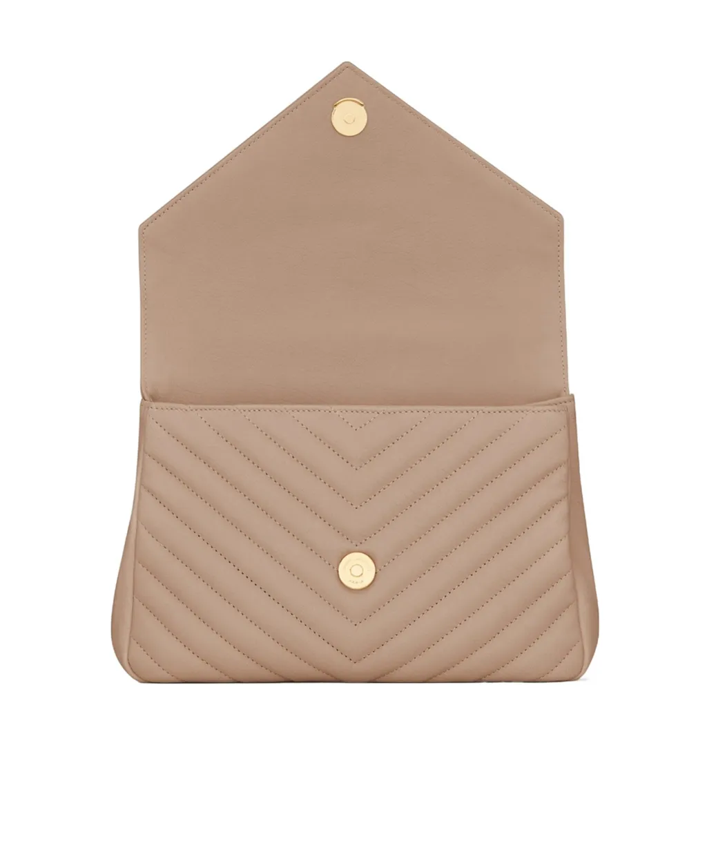 Saint Laurent CollÈGe Quilted Medium Shoulder Bag