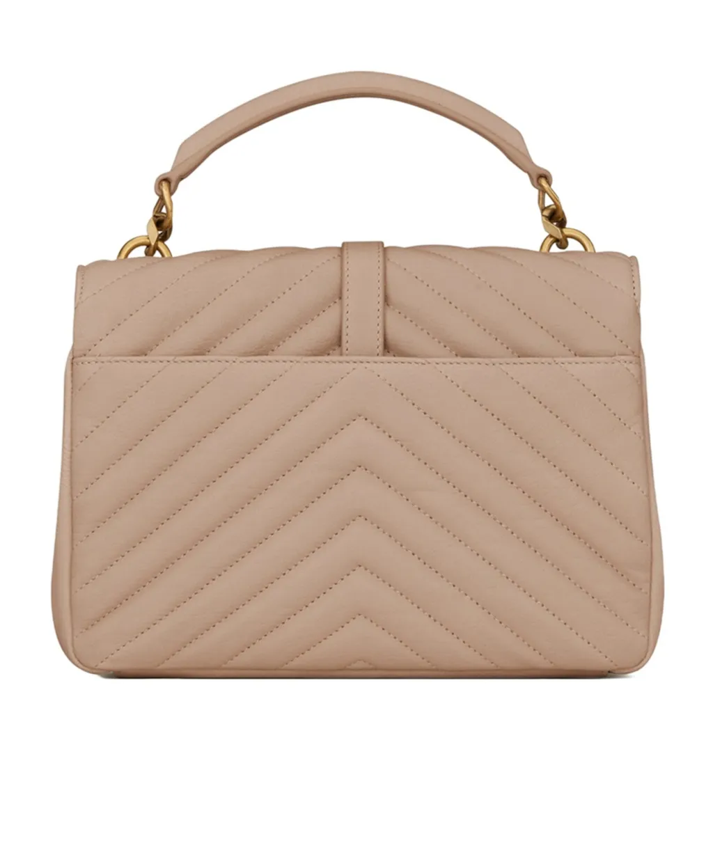 Saint Laurent CollÈGe Quilted Medium Shoulder Bag