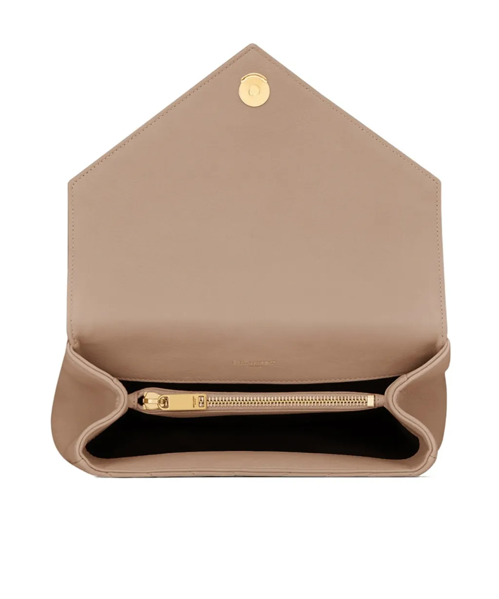 Saint Laurent CollÈGe Quilted Medium Shoulder Bag