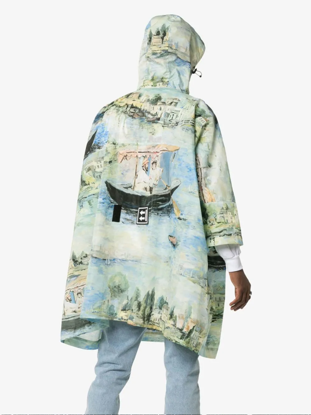 Printed Hooded Cloak
