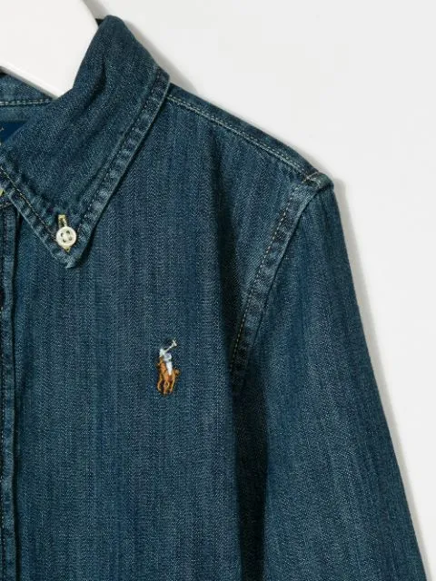 Polo Pony Denim Dress