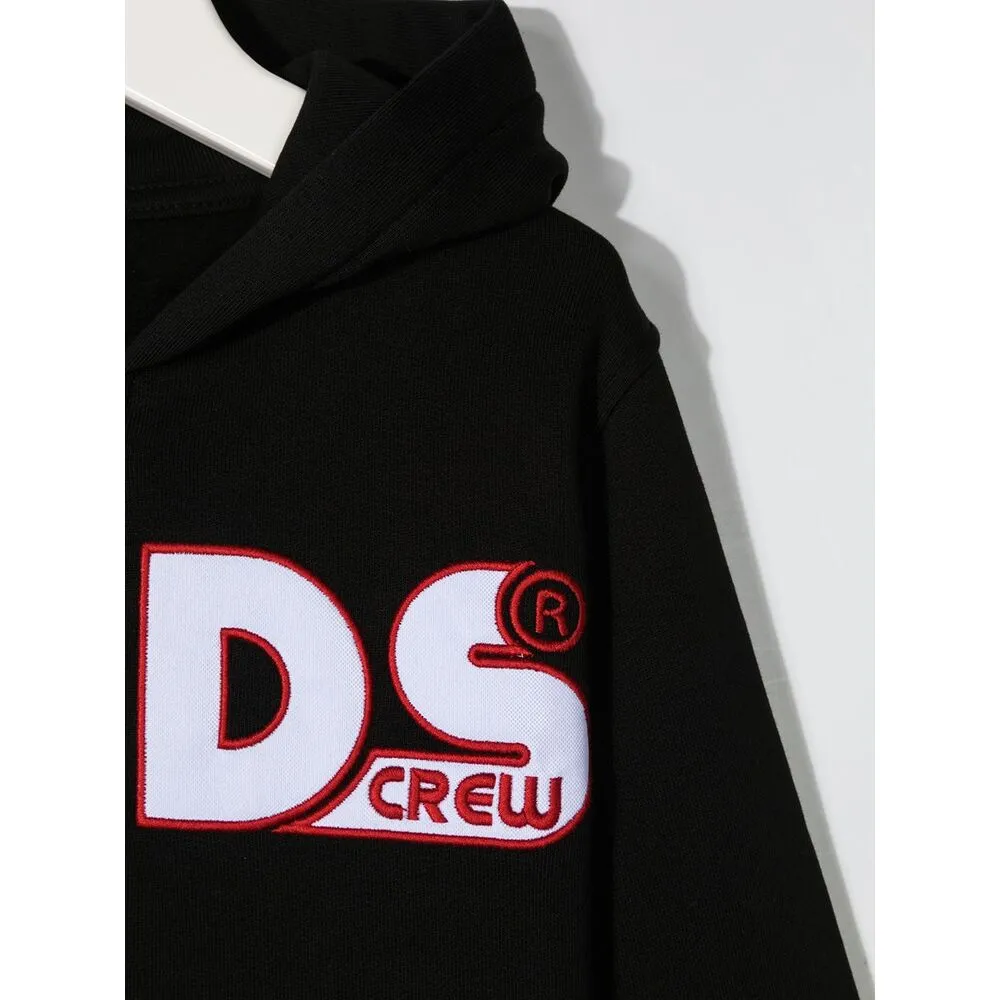 Logo Print Zip Hoodie