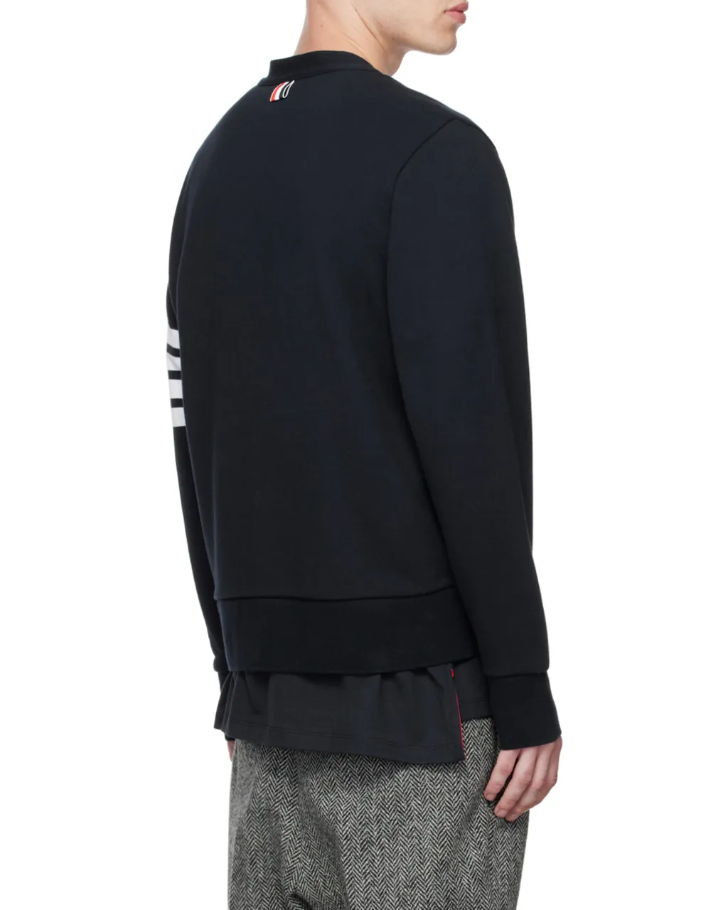 Thom Browne 4-Bar Loopback Cardigan