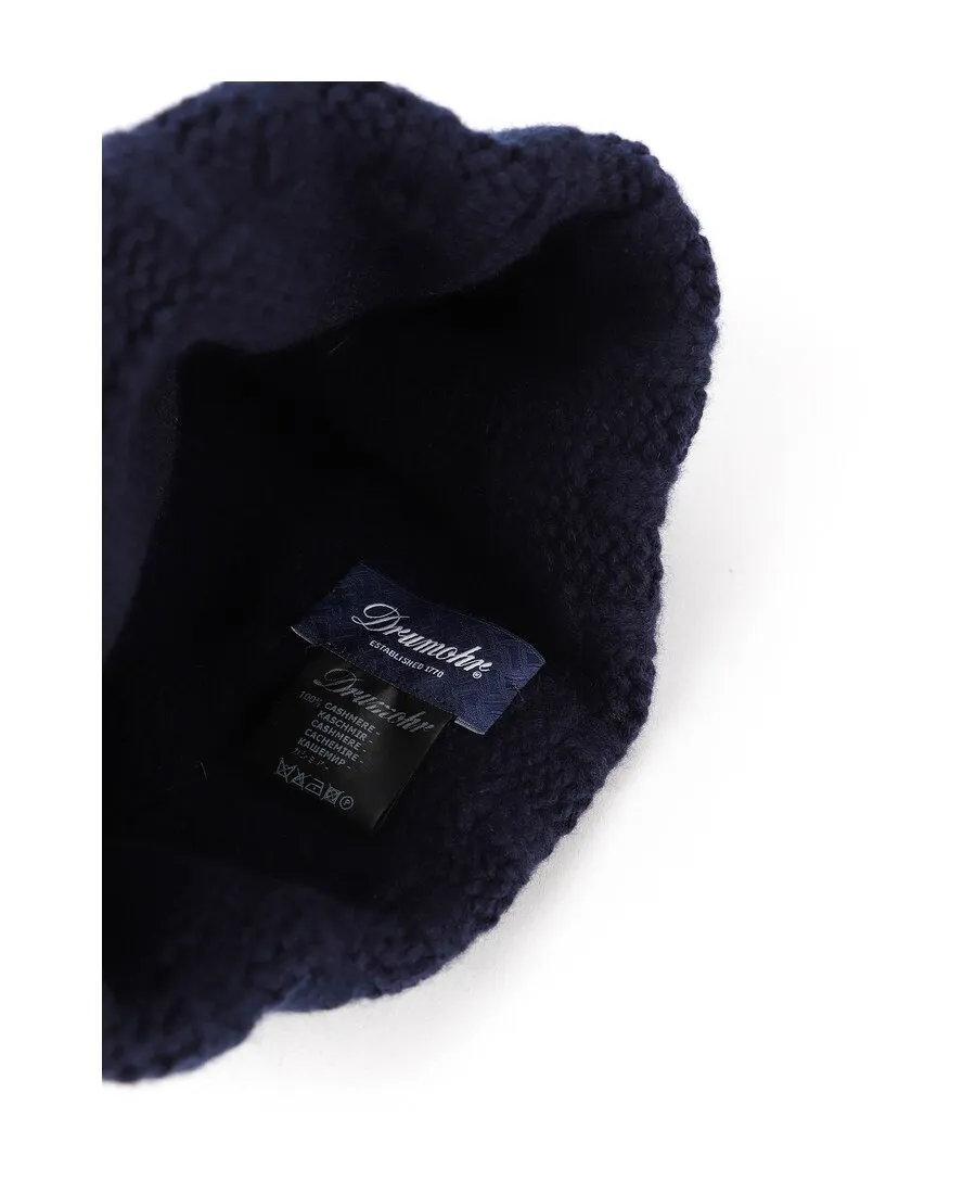 Drumohr Ribbed Beanie Hat