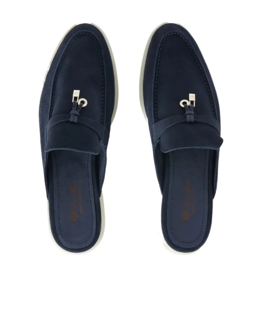 Loro Piana Babouche Charms Slip-On Flat Shoes