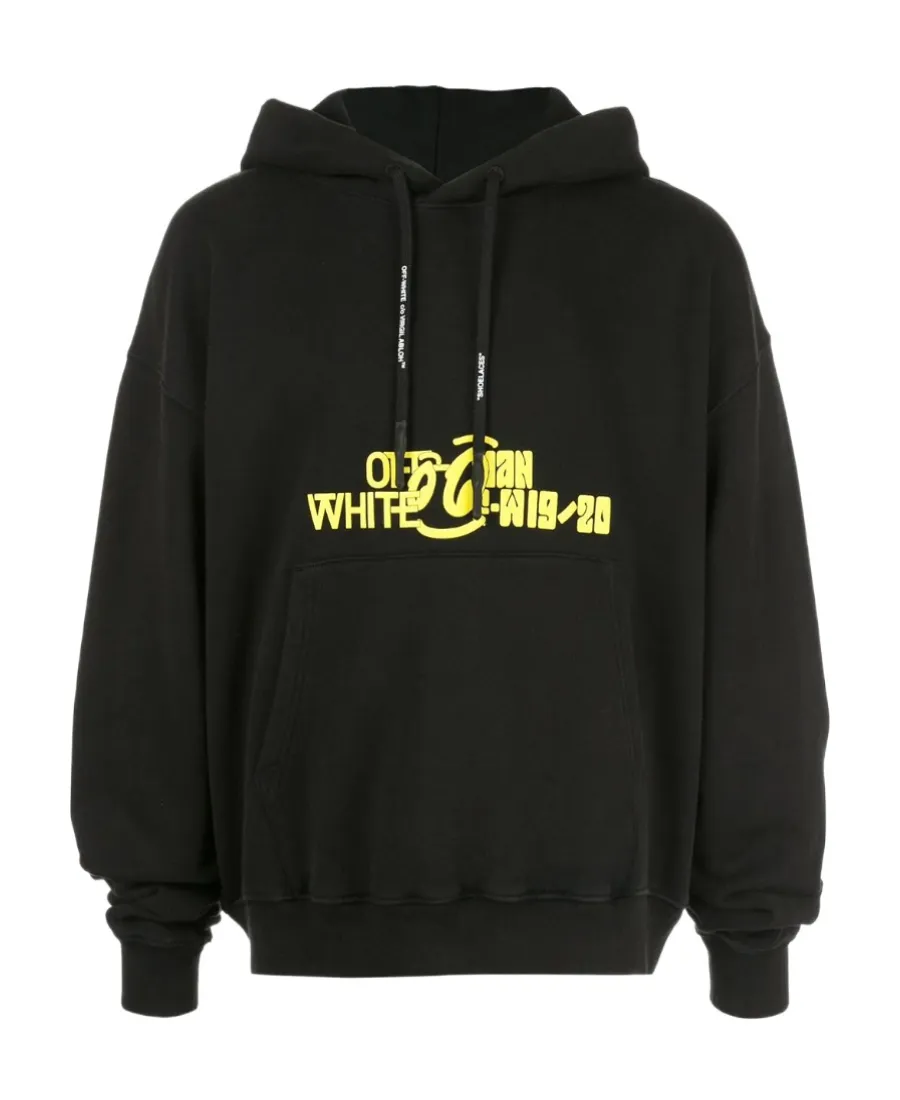 Logo Printed Hooded Hoodie