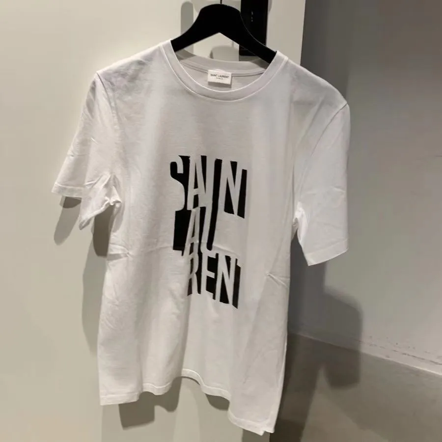 Deconstructed Logo Print T-Shirt