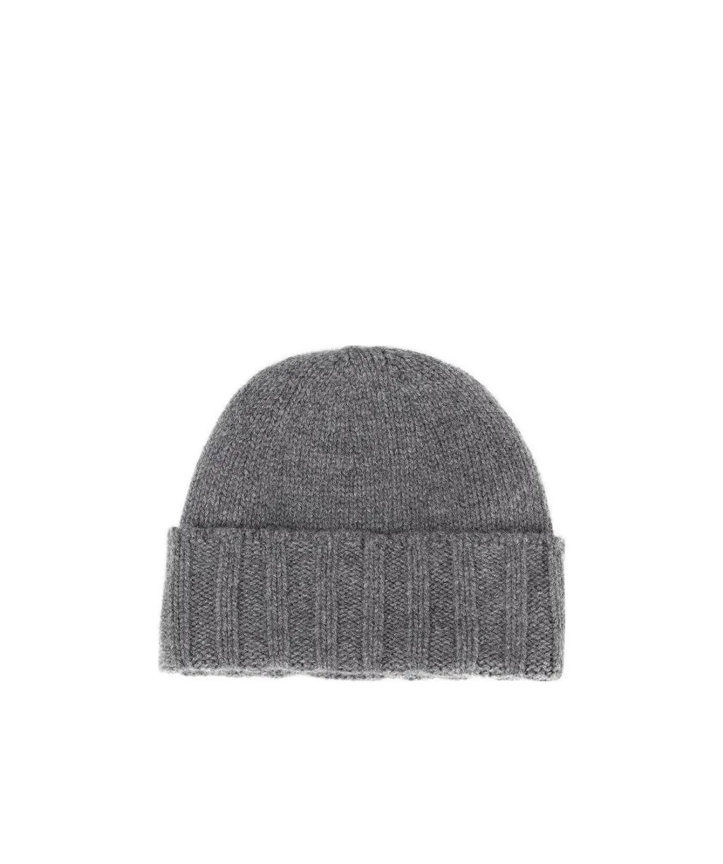 Drumohr Ribbed Beanie Hat