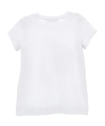Graphic-Print Jersey-Texture T-Shirt