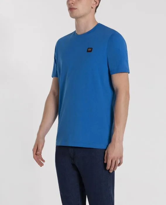 Logo-Patch Cotton T-Shirt