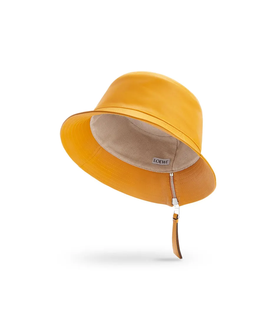 Fisherman Hat In Nappa Calfskin