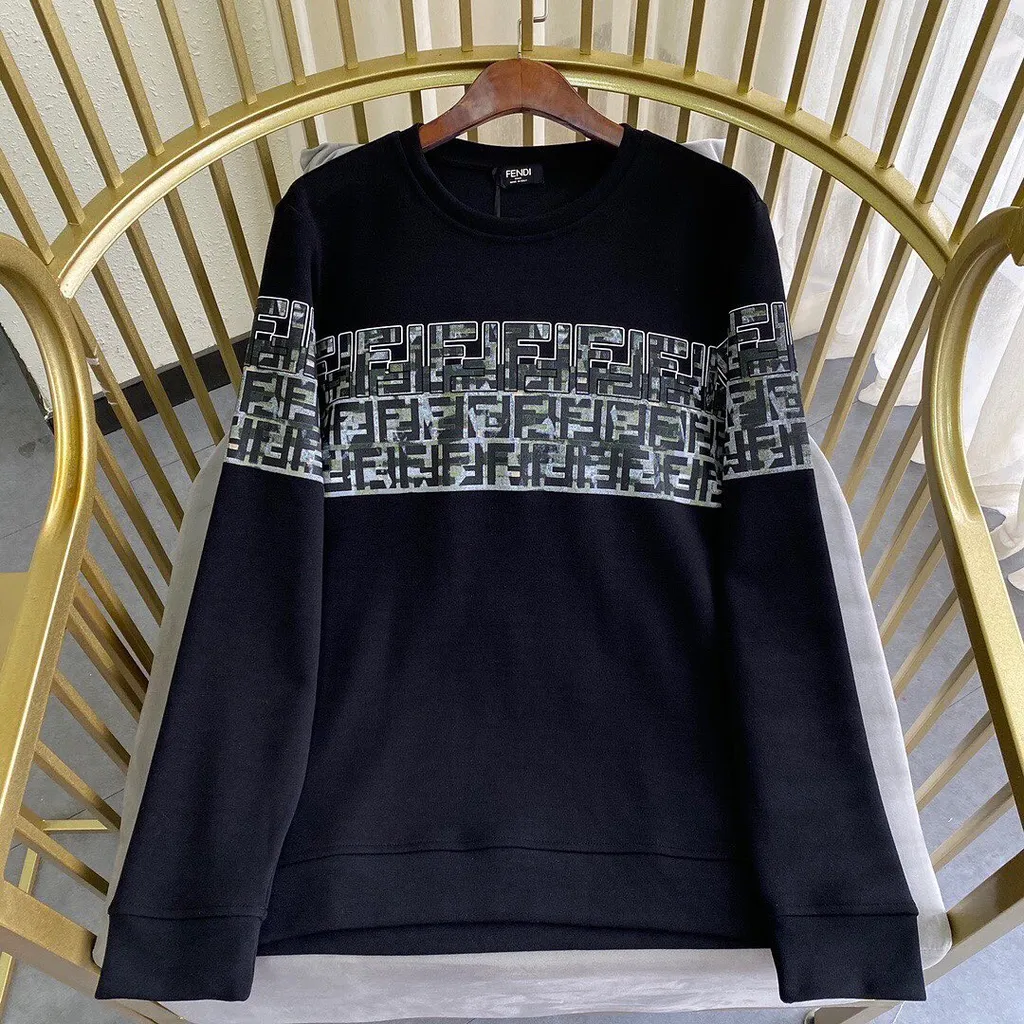 Ff Camouflage Printed Hoodie