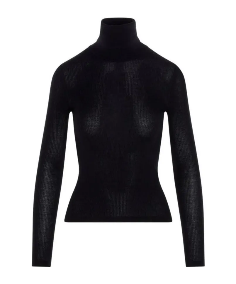 Saint Laurent Turtleneck Knitted Jumper