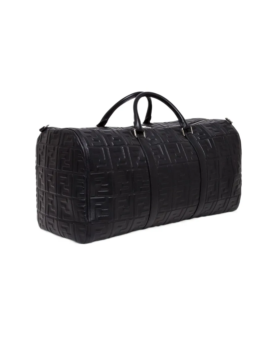 Logo-Embossed Holdall Bag