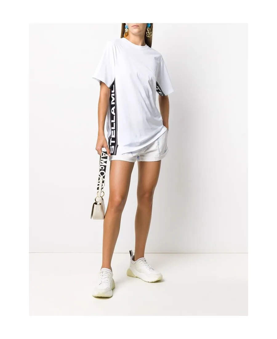 Stella Mccartney 23 Obs Logo Tape T-Shirt