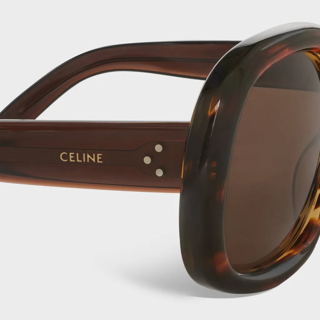 Round S163 Sunglasses In Acetate