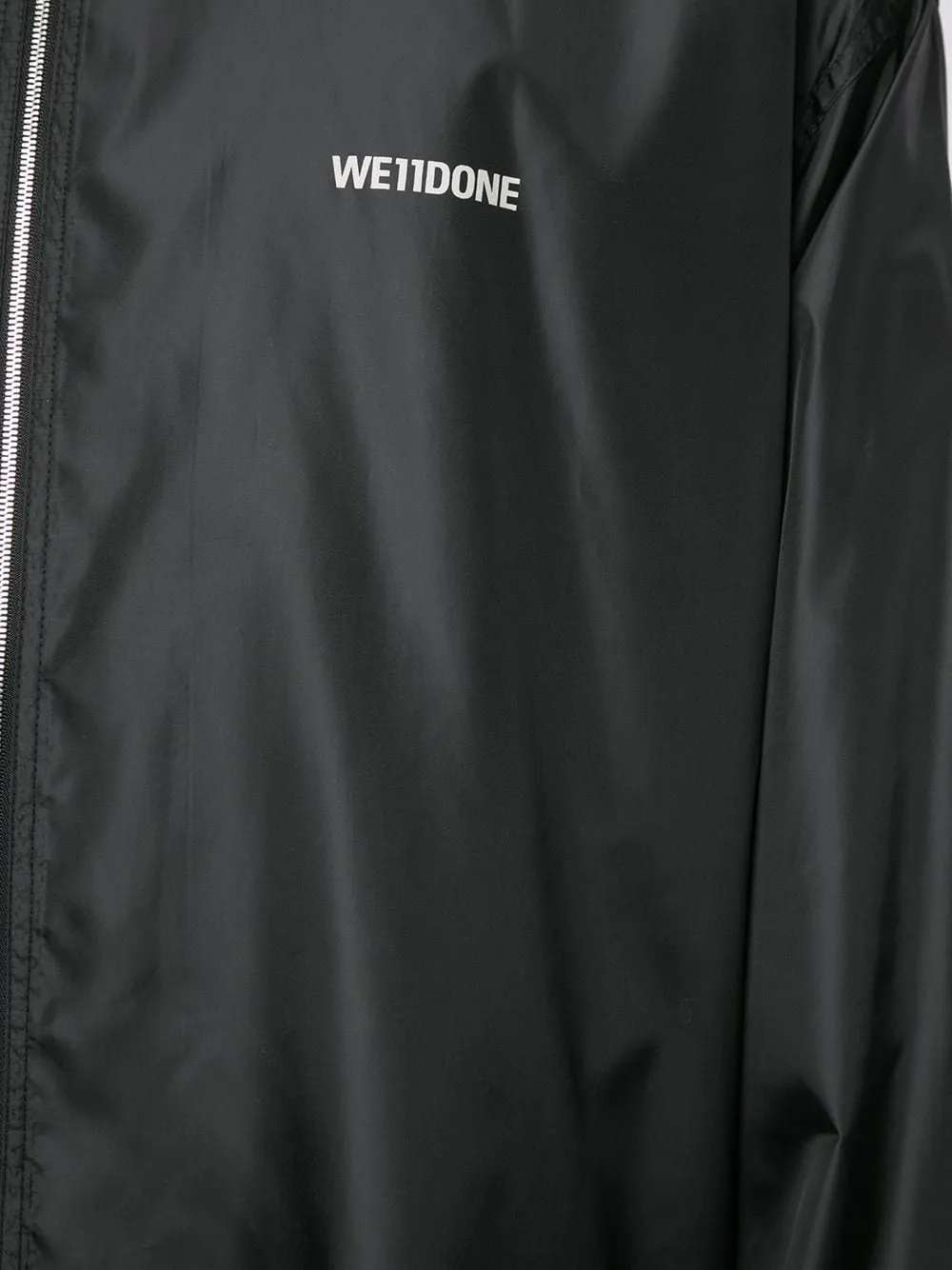Logo-Print Hooded Jacket