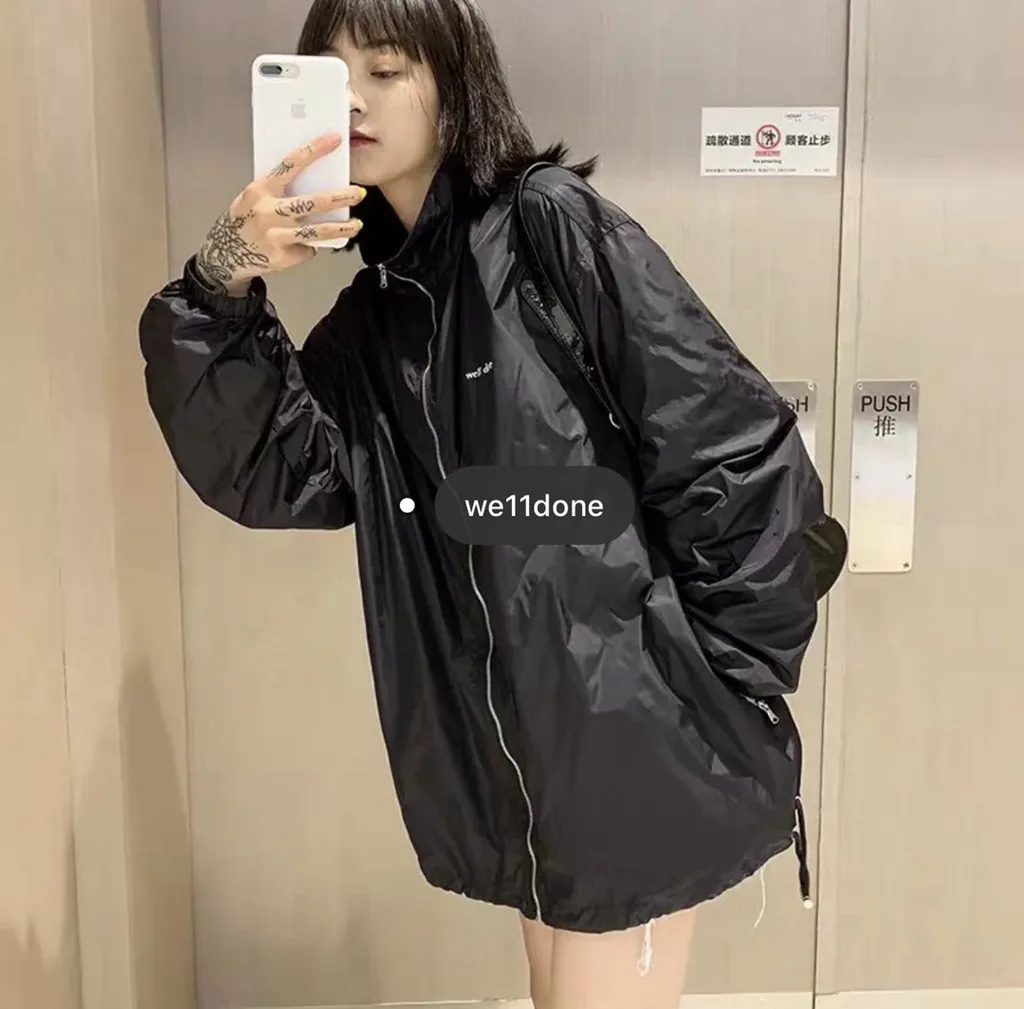 Logo-Print Hooded Jacket