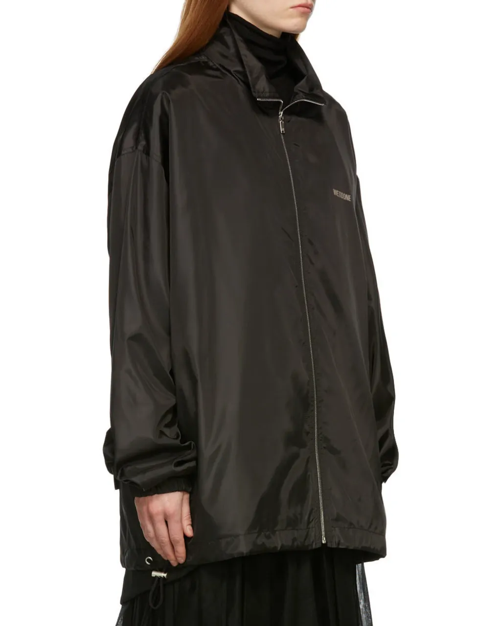 Logo-Print Hooded Jacket