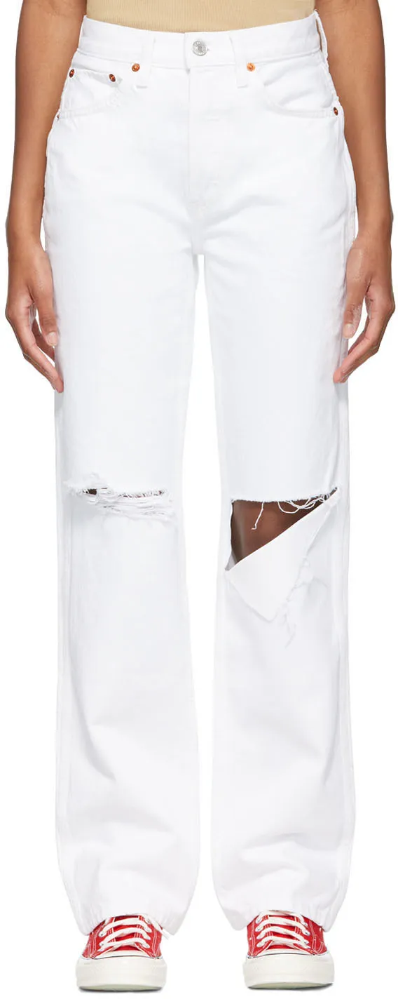Re/Done Wide Leg Jeans