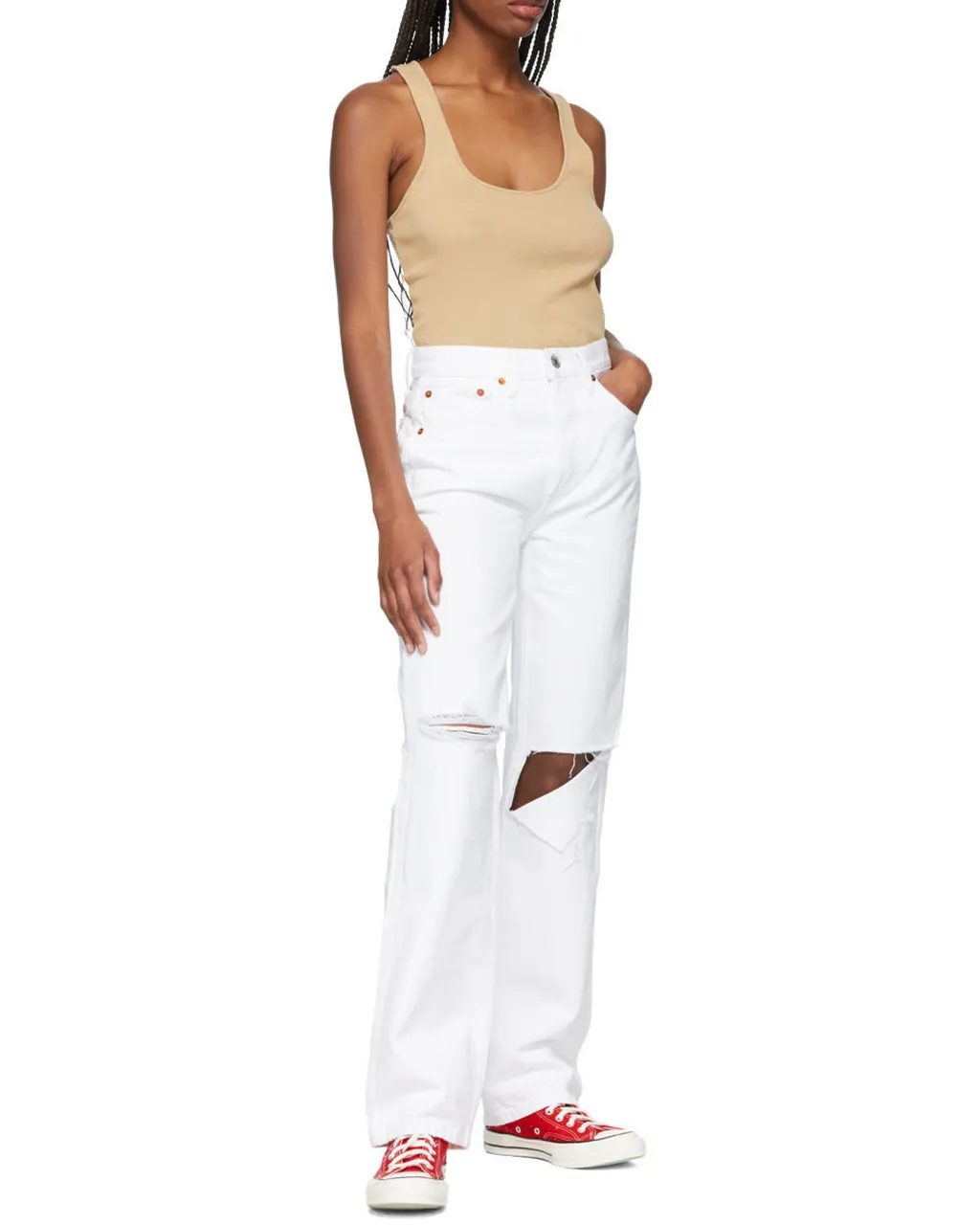 Re/Done Wide Leg Jeans
